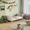 Lit bébé 70x140 transformable avec matelas, lit à barreaux Voir les images du produit 4
