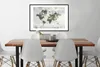 MuchoWow® MuchoWow® Gerahmtes Poster Weltkarte - Blumen - Produktbild-Vorschau 3
