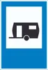 Wohnwagen Schild A4 Rückseite selbstklebend Produktbild-Vorschau 1