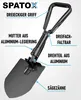 SPATOX Klappspaten Mini Klappschaufel Hacke Camping Produktbild-Vorschau 2