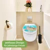 banjado Familien WC Sitz weiß mit Absenkautomatik und Motiv Produktbild-Vorschau 6