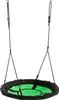 Nestschaukel 100cm Garten Apfelgrün Rundschaukel 150kg EN Produktbild-Vorschau 1