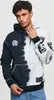 Odzyskana bluza z kapturem NFL Raiders Ink Dye Effect On Podgląd zdjęcia produktu 14