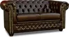 Chesterfield Sofagarnitur 2+1 Sitzer Design Couch Polster Produktbild-Vorschau 6