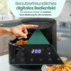 Emerio Airfryer XL AF-129622.1 - 1800W - 7,2 Litern - 40 °C Produktbild-Vorschau 6
