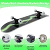 Skateboard Blitz 31x8 Zoll 8-lagiges Ahornbrett Geneigt für Produktbild-Vorschau 3