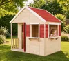 Wendi Toys houten kinderspeelhuis "Krokodil", tuinhuis met Productafbeelding-voorbeeld 7