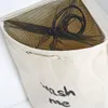 Eckwäschekorb aus Polyester, beige 34x34x56cm Produktbild-Vorschau 2