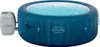An inflatable hot tub filled with water, with its control unit attached. Produktbild-Vorschau
