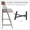 HOMCOM Schreibtisch Computertisch Bürotisch Arbeitstisch Produktbild-Vorschau 5