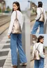 Caspar 2in1 Leder Rucksack Schultertasche Sportlich Produktbild-Vorschau 3