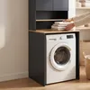 Relaxdays Waschmaschinenschrank, 4 Fächer, HBT 188,5 x 68 x Produktbild-Vorschau 3