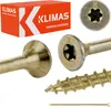 A collage of screws and their packaging, with close-ups of the screw heads and threads. Anteprima dell’immagine prodotto