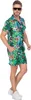 Festival Outfit Party Anzug Hawaii, Groesse:S Produktbild-Vorschau 2