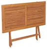 GARLAND® Gartentisch Bari 125x60x75 cm Teak Holz SVLK Produktbild-Vorschau 4