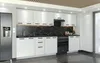ULWEHOME | Spülenunterschrank 60 cm Weiß matt, Produktbild-Vorschau 3