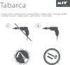 MSV kúpeľňová polica "Tabarca" rohová polica sprchová Náhľad obrázku produktu 6