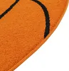 Kulatý koberec s basketbalovým designem Sportovní, měkký a Náhled obrázku produktu 4