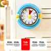 Küchentimer mechanisch ohne Batterie, Magnet Eieruhr 60 Produktbild-Vorschau 5