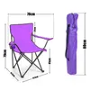 BigDean Faltstuhl LILA Campingstuhl Anglerstuhl mit Produktbild-Vorschau 4