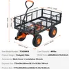 SucceBuy Dump Truck - Carrello da giardino in metallo con Anteprima dell’immagine prodotto 7
