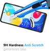 A screen protector is being applied to a smartphone, demonstrating its protective qualities. Produktbild-Vorschau