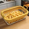 Glas Auflaufform Airfryer mit Silikongriffen für Ninja Produktbild-Vorschau 7