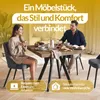 Quadratisch Esstisch Ausziehbar Rico, Moderner Produktbild-Vorschau 3
