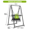 YITAHOME Hängesessel Hängeschaukel mit Gestell und Kissen, Produktbild-Vorschau 2