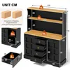 okwish Küche Hochschränk mit Steckdose und LED, Produktbild-Vorschau 7