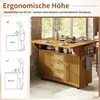 Carrello di servizio MODFU con piani ribaltabili, carrello Anteprima dell’immagine prodotto 6