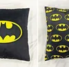 Batman-Kissen - Batman-Logo Schwarz und Gelb 40x40 cm Produktbild-Vorschau 3