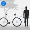 Bergsteiger Kyoto 28 Zoll Singlespeed Fixie Fahrrad, Produktbild-Vorschau 7