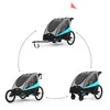 Kinderkraft NAVA 3in1 – Fahrradanhänger, Jogger & Buggy bis Produktbild-Vorschau 2