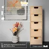 Creative Deco Mini Cassettiera in Legno 15x20,5x47 cm | 5 Anteprima dell’immagine prodotto 4