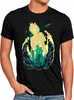 style3 Soldier x Avalanche Herren T-Shirt anime cloud Produktbild-Vorschau 1