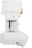 Side view of a white sewing machine. Produktbild-Vorschau