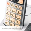 Panasonic KX-TGE522, DECT-Telefon, Kabelloses Mobilteil, Produktbild-Vorschau 5
