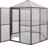 vidaXL Szklarnia aluminiowa 240×211×232 cm Podgląd zdjęcia produktu 7