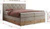 Boxspring kontinentální postel VENETO KING kombinace dřeva Náhled obrázku produktu 6
