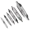 6ks 1/1,5/2/2,5/3/5mm 60 stupňů HSS středicích vrtáků Sada Náhled obrázku produktu 4