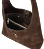HEY MARLY Beuteltasche Alltime Lover Suede coffee Produktbild-Vorschau 2