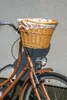 Cestino da bicicletta in tessuto naturale con inserto per Anteprima dell’immagine prodotto 2