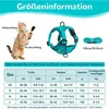 Pettorina regolabile per gatti con guinzaglio, a prova di Anteprima dell’immagine prodotto 2
