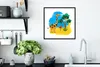 MuchoWow® MuchoWow® Gerahmtes Poster Giraffe - Strand - Produktbild-Vorschau 3