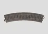 A single piece of curved model train track is shown against a plain background. Produktbild-Vorschau