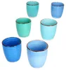 sada 6 hrnků Blue mocha bez ucha 150ml 6 osob Matcha tea Náhled obrázku produktu 1