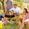 COSTWAY Campingtisch mit Tragetasche, aufrollbarer Produktbild-Vorschau 2