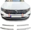 Nerezové chromové lišty masky chladiče pro VW Tiguan II + Náhled obrázku produktu 1