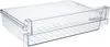 A clear plastic refrigerator drawer with the "FreshZone" logo visible. Produktbild-Vorschau